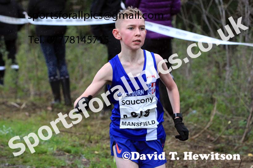 Boys Under-15s, 2022 National Cross Country Relays, Berry Hill Park, Mansfield.  Photo: David T. Hewitson/Sports for All Pics
